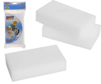 Prekės „Kempinės valymui 115x63 mm Magic 3 vnt UltraClean“ paveikslėlis