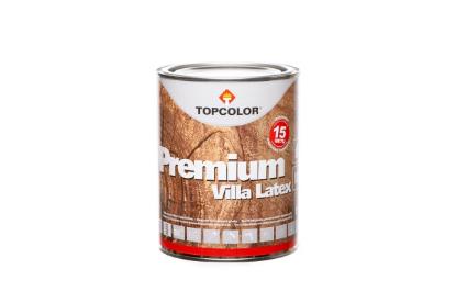 Prekės „Dažai dispersiniai TOPCOLOR VILLA LATEX Antracito 1 l“ paveikslėlis