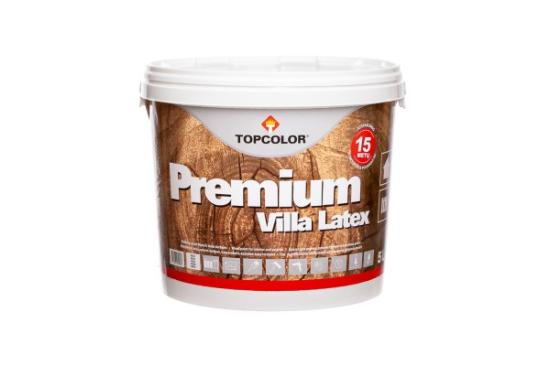 Prekės „Dažai dispersiniai TOPCOLOR VILLA LATEX Pilka 5 l“ paveikslėlis