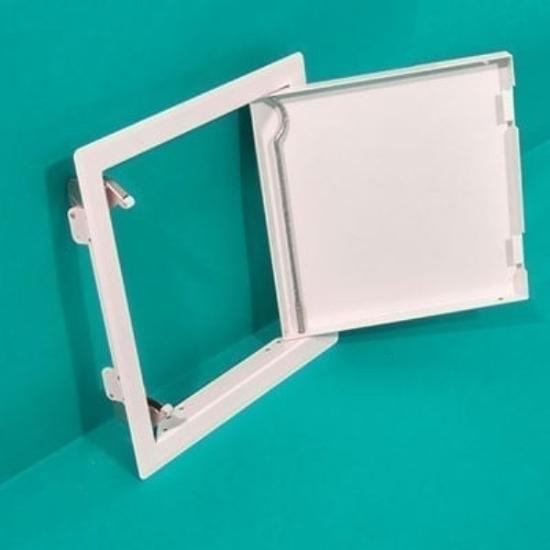 Prekės „Durelės revizinės plieninės FZN 200 x 200 mm baltos Glori“ paveikslėlis
