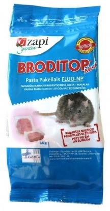 Prekės „Nuodai graužikams pastilėmis Broditop 150 g“ paveikslėlis