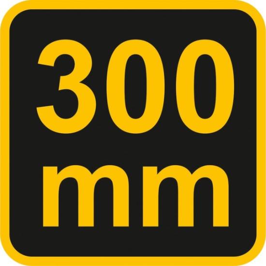 Prekės „Raktas reguliojamas 0 - 35 mm 300 mm plastikine rankena 54068 Vorel“ paveikslėlis