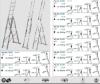 Prekės „Kopėčios aliuminės universalios 3 dalių 7 pakopų 1,95 x 4,20 m Krause Corda“ paveikslėlis