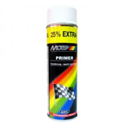 Prekės „Gruntas aerozolinis baltas 500 ml Motip“ paveikslėlis
