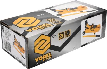 Prekės „Pakėlėjas hidraulinis su ratukais 2 t 135 - 325 mm Vorel“ paveikslėlis