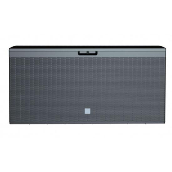 Prekės „Dėžė sodo plastikinė 114 x 47 x 59,4 cm Boxe Rato Plus antracito spalvos“ paveikslėlis