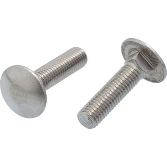 Prekės „Varžtai M 10x30 mm cinkuotas DIN-603 pusapvale galvute“ paveikslėlis