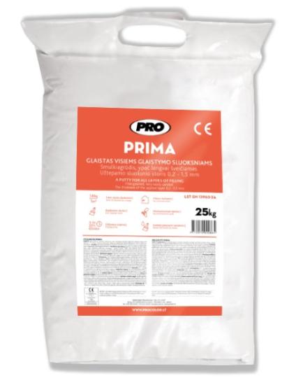 Prekės „Glaistas PRO PRIMA 25 KG“ paveikslėlis