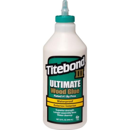 Prekės „Klijai medienos Titebond III Ultimate 948 ml“ paveikslėlis