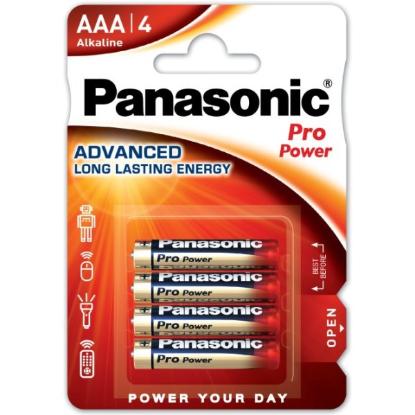 Prekės „Elementai PANASONIC PRO Power, AAA, LR03, 4 vnt.“ paveikslėlis