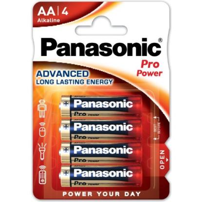Prekės „Elementai PANASONIC PRO Power, AA LR6, 4 vnt.“ paveikslėlis