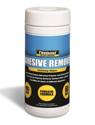 Prekės „Servetėlės parketinių klijų nuvalymui 60 vnt TB Adhesive Remover Titebond“ paveikslėlis