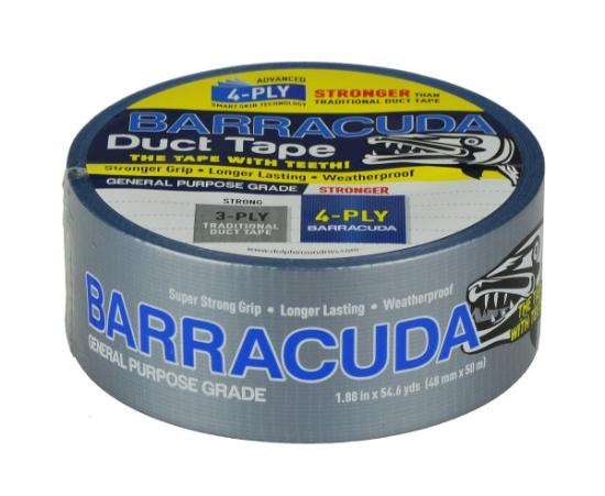 Prekės „Juosta armuota audiniu "BARRACUDA DUCT TAPES" 48 mm x 50 m DOLPHIN“ paveikslėlis