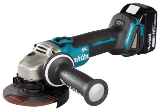 Prekės „Šlifuoklis kampinis akumuliatorinis 18V 125mm DGA504Z Makita, be akumuliatoriaus ir kroviklio“ paveikslėlis