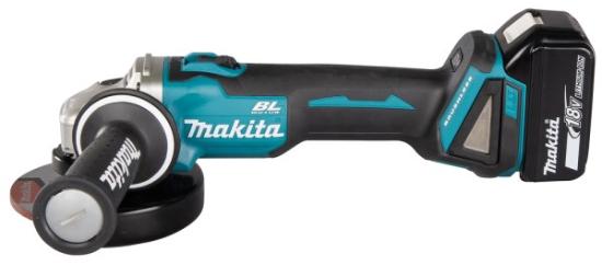 Prekės „Šlifuoklis kampinis akumuliatorinis 18V 125mm DGA504Z Makita, be akumuliatoriaus ir kroviklio“ paveikslėlis