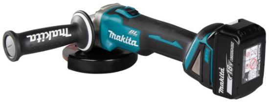 Prekės „Šlifuoklis kampinis akumuliatorinis 18V 125mm DGA504Z Makita, be akumuliatoriaus ir kroviklio“ paveikslėlis