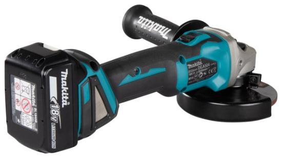 Prekės „Šlifuoklis kampinis akumuliatorinis 18V 125mm DGA504Z Makita, be akumuliatoriaus ir kroviklio“ paveikslėlis