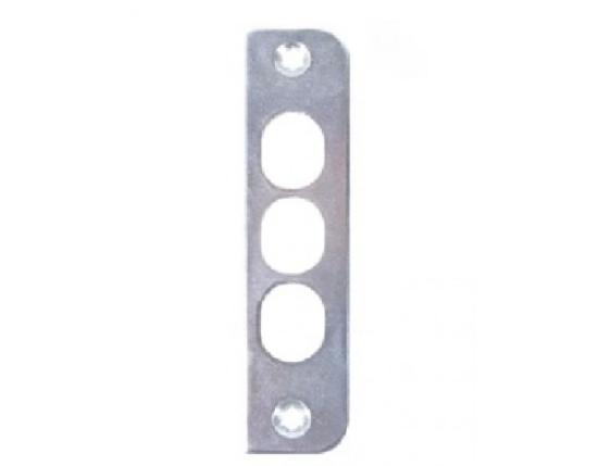 Prekės „Spynos plokštelė durų staktai 100 x 24 mm ZP-5 cinkuota“ paveikslėlis