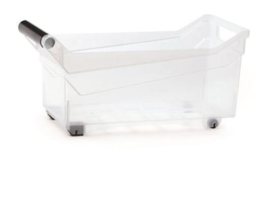 Prekės „Dėžė skaidri sandėliavimui 10 l NUK3L 380 x 177 x 180 mm Prosperplast“ paveikslėlis