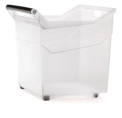 Prekės „Dėžė skaidri sandėliavimui 44 l NUK5H 380 x 379 x 379 mm Prosperplast“ paveikslėlis
