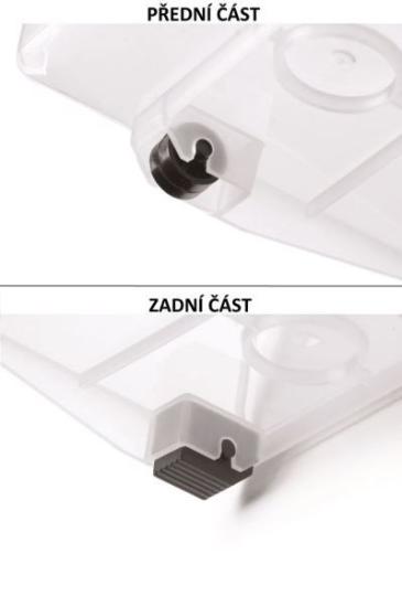 Prekės „Dėžė skaidri sandėliavimui 44 l NUK5H 380 x 379 x 379 mm Prosperplast“ paveikslėlis