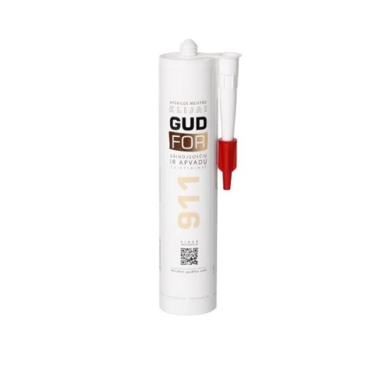 Prekės „Klijai GUDFOR 911, grindjuostėms ir apvadams, 290 ml“ paveikslėlis