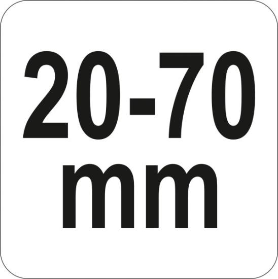 Prekės „Replės pleištų - intarpų dėjimui 20-70 mm Vorel“ paveikslėlis