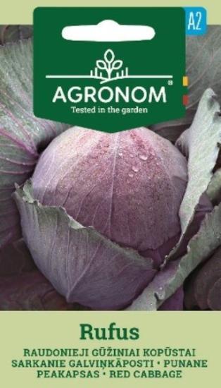 Prekės „Raudonųjų gūžinių kopūstų sėklos RUFUS Agronom“ paveikslėlis