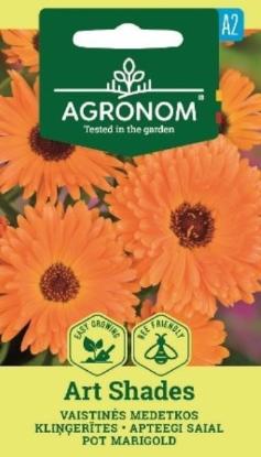 Prekės „Vaistinės medetkos sėklos ART SHADES, Agronom“ paveikslėlis