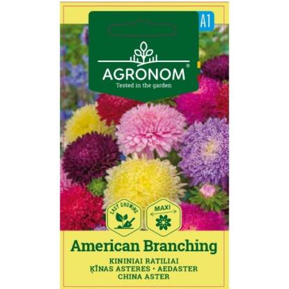 Prekės „Kininių ratilių sėklosi AMERICAN BRANCHING, Agronom“ paveikslėlis