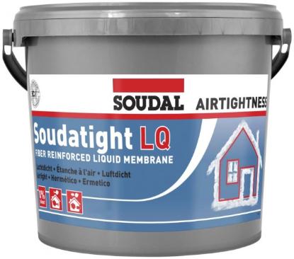 Prekės „Universali hidroizoliacija SoudatightLQ JUODA 4,5 KG“ paveikslėlis