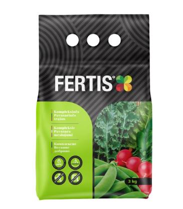 Prekės „Trąšos pavasarinės 3 kg Fertis“ paveikslėlis