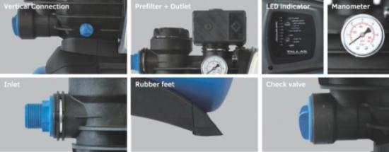 Prekės „Vandens tiekimo sistema D-BOOST850/45 Tallas“ paveikslėlis