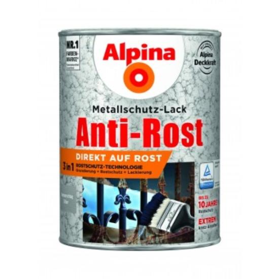 Prekės „Dažai metalo su kaldinto metalo efektu AP DirektAufRost HSL sidabro spalvos 2,5 l“ paveikslėlis