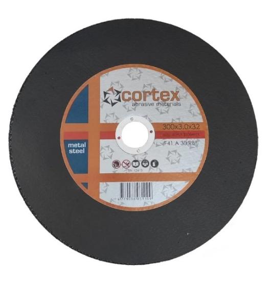 Prekės „Diskas pjovimui metalo 300x3x32 mm Cortex“ paveikslėlis