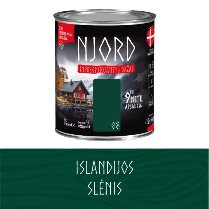 Prekės „Dažai medienai PRIMACOL NJORD 0,75 l Islandijos slėnis“ paveikslėlis