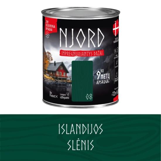 Prekės „Dažai medienai PRIMACOL NJORD 0,75 l Islandijos slėnis“ paveikslėlis