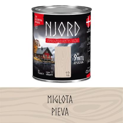 Prekės „Dažai medienai PRIMACOL NJORD 2,5 l Miglota pieva“ paveikslėlis