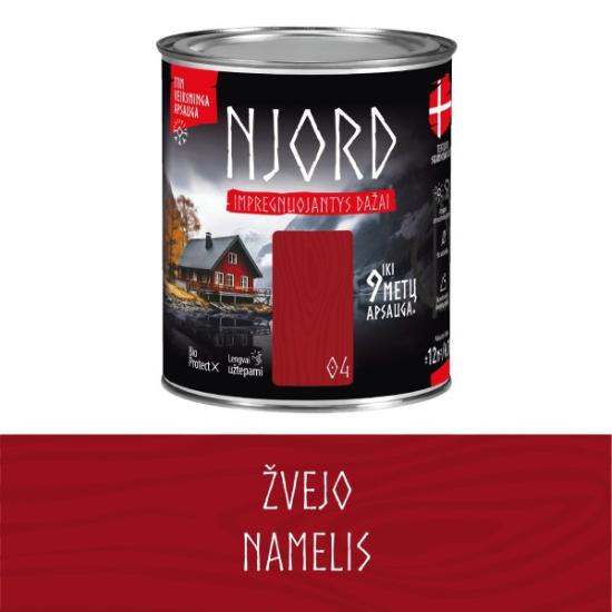 Prekės „Dažai medienai PRIMACOL NJORD 2,5 l Žvejo namelis“ paveikslėlis