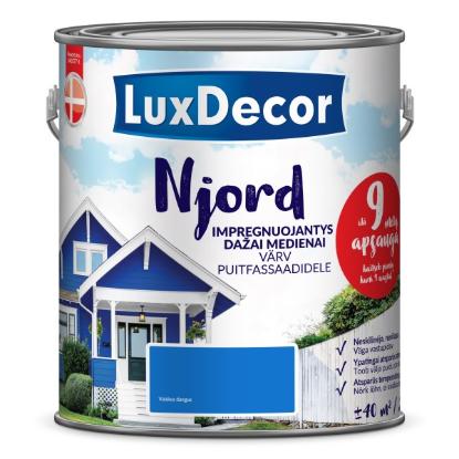 Prekės „Dažai medienai PRIMACOL NJORD 5 l Šiaurės sniegas“ paveikslėlis