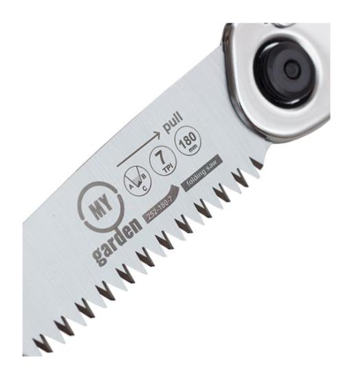 Prekės „Pjūklas sulankstomas 180mm 7TPI My garden“ paveikslėlis