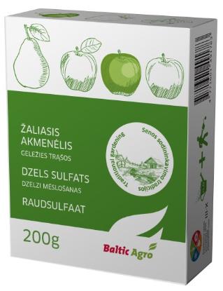 Prekės „Akmenėlis žaliasis 200 g (geležies sulfatas) BA“ paveikslėlis