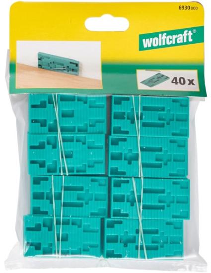 Prekės „Pleištas laminatui 40 vnt Wolfcraft 6930000“ paveikslėlis