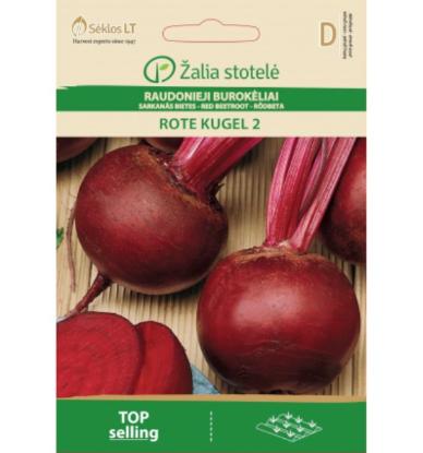 Prekės „Sėklos raudonųjų burokėlių ROTE KUGEL 2 Žalia stotelė“ paveikslėlis