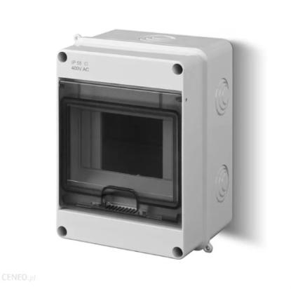 Prekės „Skydelis elektros 5 modulių virštinkinis IP55 PE+N EP-LUX PLUS Elektroplast“ paveikslėlis