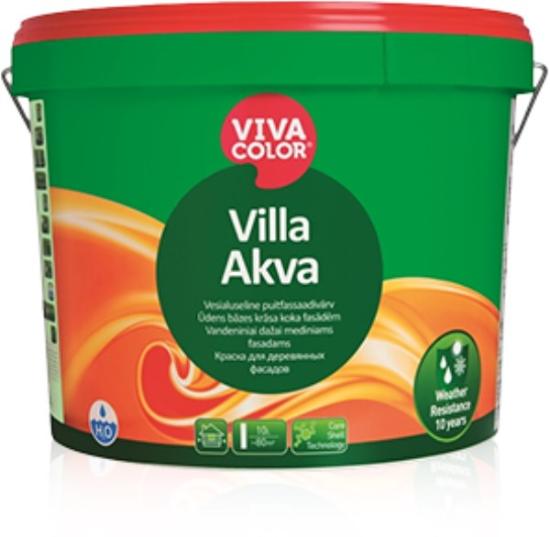 Prekės „Dažai matiniai medienai Vivacolor Villa-Akva 2669 raudona-ruda 9,5 l“ paveikslėlis