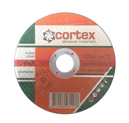 Prekės „Diskas pjovimui universalus 125 x 1,6 x 22,2 mm Multi Cortex“ paveikslėlis