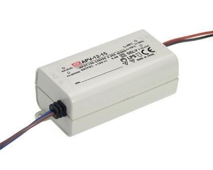 Prekės „Maitinimo šaltinis LED 12V/1A APV-12-12 Mean Well“ paveikslėlis