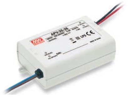 Prekės „Maitinimo šaltinis LED 12V/3A APV-35-12 Mean Well“ paveikslėlis