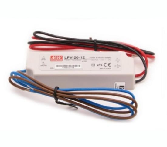 Prekės „Maitinimo šaltinis LED 12V/1,67A LPV-20-12 Mean Well“ paveikslėlis